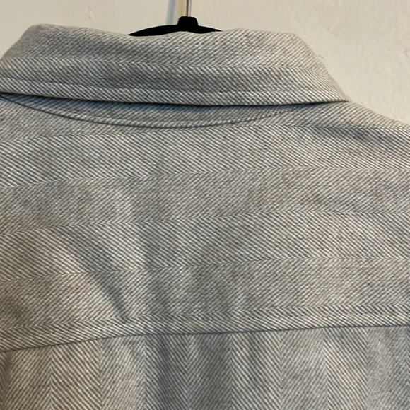 H&M Felted Shacket Size L Beige/ Tan in Color - Picture 12 of 13